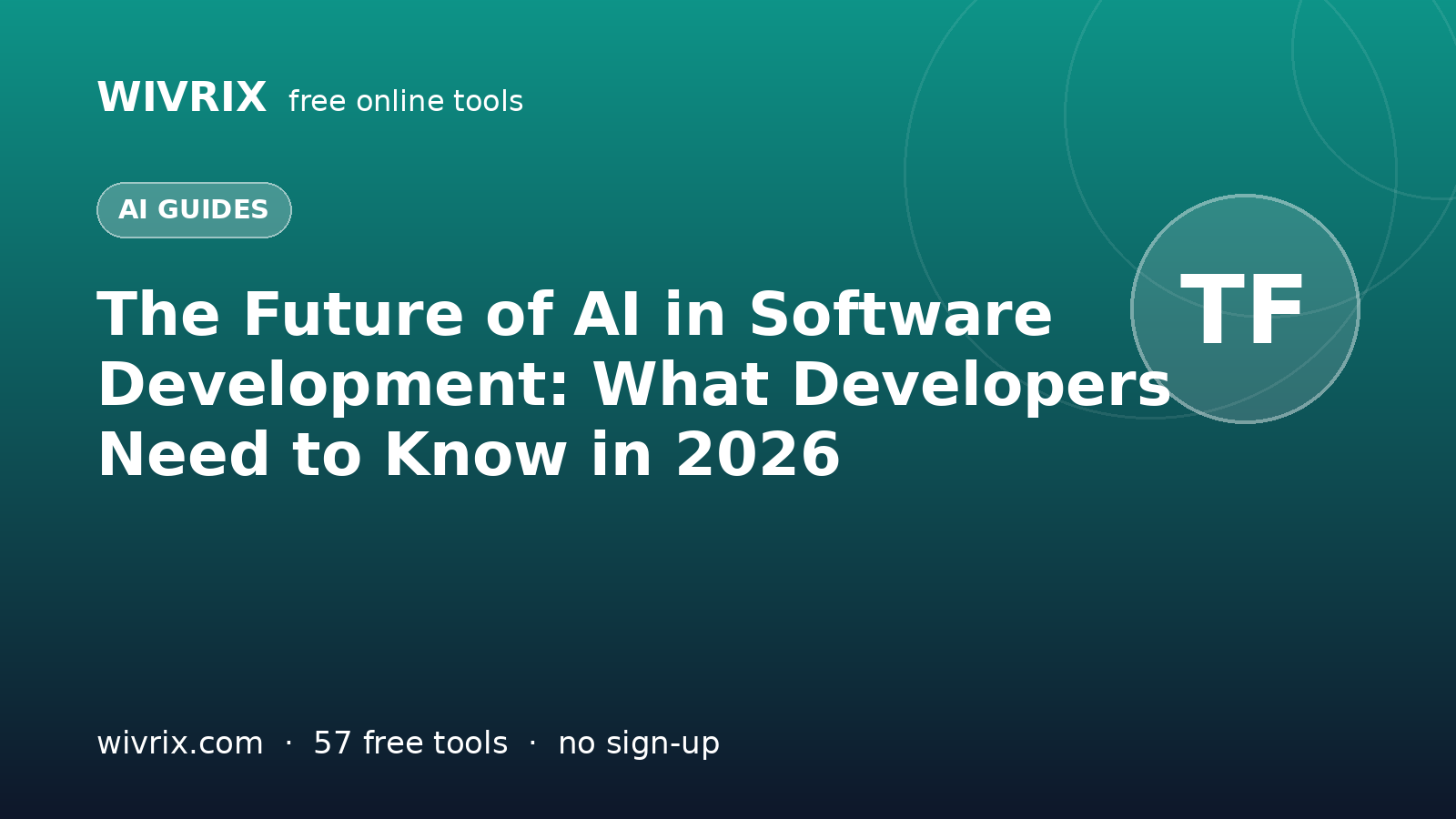 The Future of AI in Software Development: What Developers Need to Know in 2026